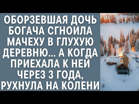Видео: Оборзевшая мажорка сгноила мачеху в глухую деревню… А приехав к ней через 3 года, рухнула на колени