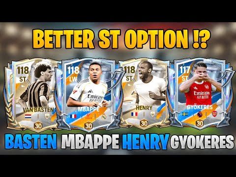 Видео: MBAPPE против HENRY против VAN BASTEN против GYOKERES в FC Mobile