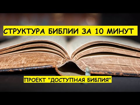 Видео: Структура Библии.