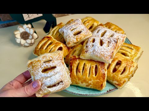 Видео: Якщо у вас є яблука 🍎 🍏 - то приготуйте такі слойки з яблуком!