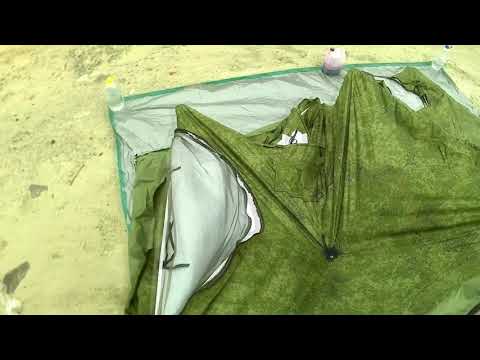 Видео: Обзор на распаковку зимней палатки СТЭК Куб Дубль