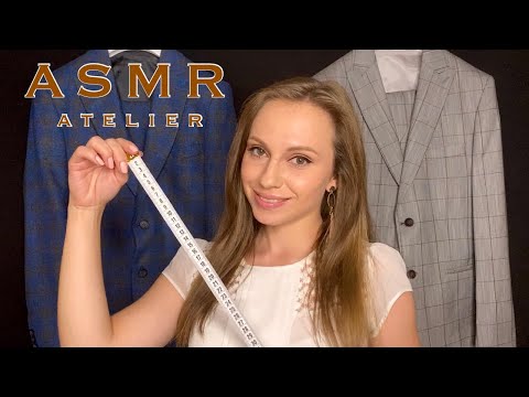 Видео: АСМР Мужское ателье🕺Мерки📏 Ролевая игра 🪡 ASMR Men's atelier Role play 👔 Measurements📐