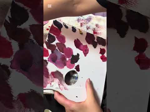 Видео: How to paint flowers in oil Как се рисува цветя с маслени бои #artclass #painting #flowers