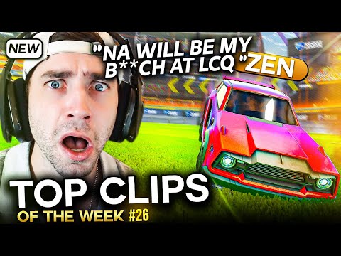 Видео: Реакция на самые просматриваемые клипы недели на Twitch по Rocket Leagues! #26