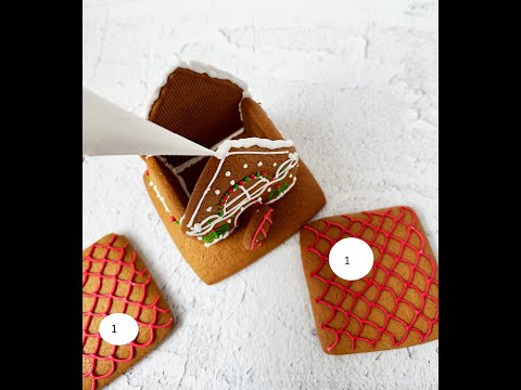 Видео: Инструкция по сборке пряничного домика