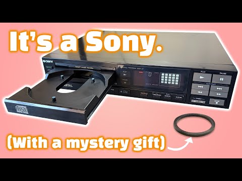 Видео: Sony CDP-35 1986 года: Международный плейбой.