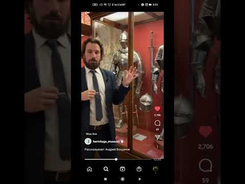 Видео: Рыцарский зал. Рассказывает Андрей Богданов. Прямые эфиры Эрмитажа.