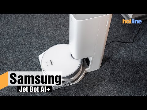 Видео: Samsung Jet Bot AI+ VR50T95735W/EV — обзор робота-пылесоса