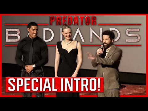 Видео: Речи на премьере фильма «Хищник: Пустоши» | Дэн Трахтенберг, Эль Фаннинг