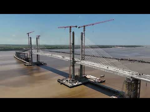 Видео: Мост New Demerara Harbour Bridge построен на века и создан для вас.