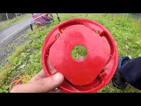 Видео: ▶️Триммер Huter.Вечная катушка с леской.правильно мотаем леску на триммер◀️