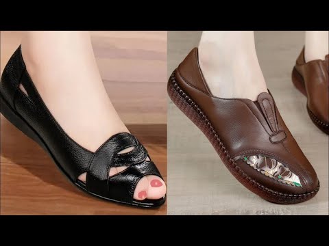 Видео: ТУФЛИ-ЛОДОЧКИ НОВЫЕ ПОСЛЕДНИЕ ТУФЛИ-СЛИПОНЫ РАЗЛИЧНЫЙ ДИЗАЙН ОБУВИ ДИЗАЙН ЖЕНСКОЙ ОБУВИ ЛУЧШАЯ КО...