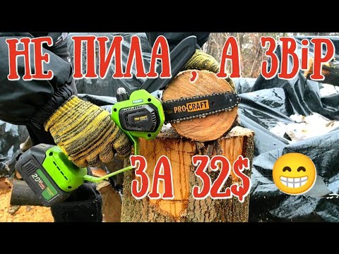 Видео: Акумуляторна пила ProCraft PKA 44 тестуємо по повній😱 Від Магазину Дачник ❗❗❗
