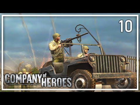 Видео: Company of Heroes [Эксперт + Медалька] ( Сен-Ло ) #10