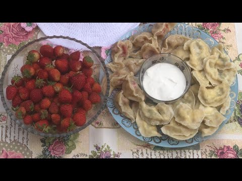 Видео: Мои любимые вареники- начинка клубника и мед🍓