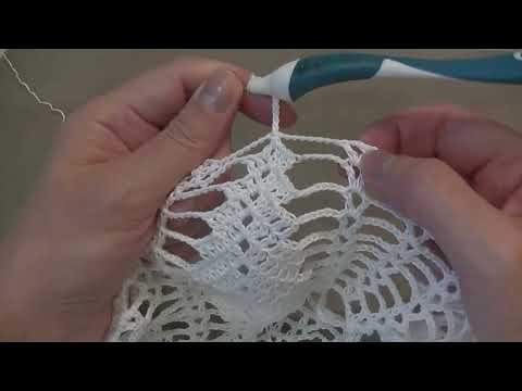 Видео: Скатерть простая для начинающих. Часть 10.