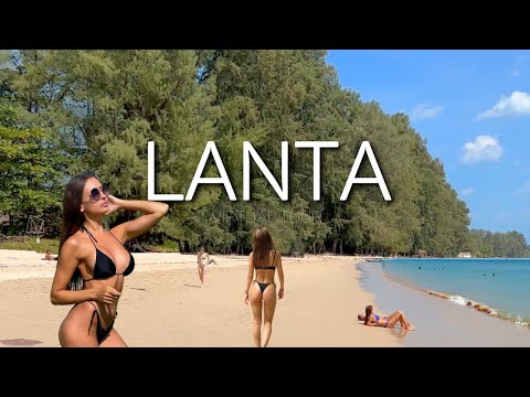 Видео: Безмятежный Ко Ланта - Великолепный Ко Крадан [4K] Пешеходная экскурсия. Таиланд