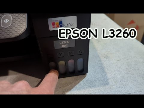 Видео: Epson L3260 принтер не печатает или печатает с полосами самостоятельное обслуживание или ремонт