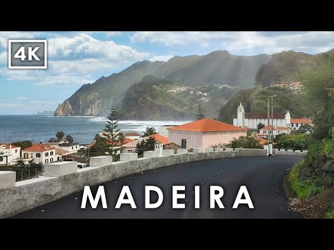 Видео: Вождение по МАДЕЙРЕ 🇵🇹 | Захватывающие Прибрежные Дороги | 4K Пешеходный Тур в Португалии