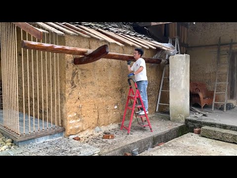 Видео: Жена уходит, а мужчина приводит ребенка Отремонтировать старый сельский дом, чтобы жить 2