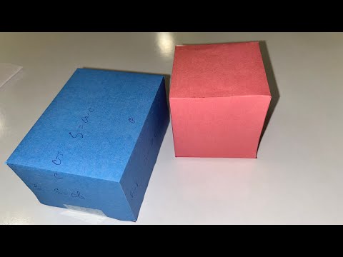 Видео: Площадь полной и боковой поверхности прямоугольного параллелепипеда и куба.