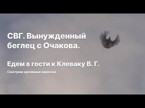 Видео: СВГ. Вынужденный беглец с Очакова. Едем в гости к Клеваку В. Г.