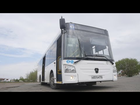 Видео: В Оренбурге на маршруты вышли современные автобусы