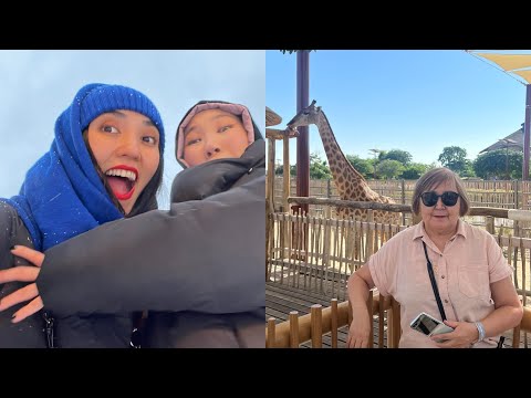 Видео: Впервые посещаю ГУМ каток | Отдых с мамой | Дубай Сафари Парк | Шоу La Perle