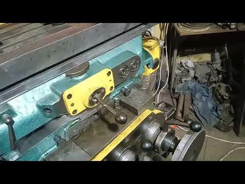 Видео: горизонтально-фрезерный станок 6Р81