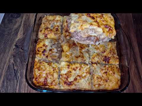 Видео: Картофельная запеканка с фаршем