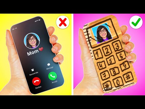 Видео: ОТ ПРОСТОГО К ФАНТАСТИЧЕСКОМУ || Классные идеи из картона и родительские лайфхаки от 123 GO! SCHOOL