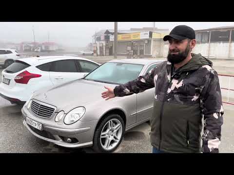 Видео: E55 AMG Давит антифриз. Выхлоп, замеры.  Часть2