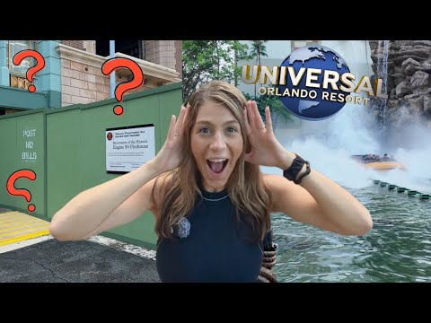 Видео: 8 крупных изменений, которые СКОРО произойдут в Universal Orlando