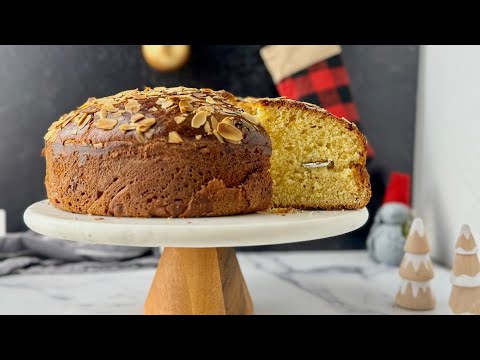 Видео: Греческий новогодний хлеб - Василопита Цуреки