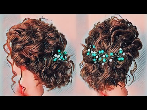 Видео: Прическа на Короткие волосы. Прически на каскадную стрижку. Short Hairstyles ©LOZNITSA
