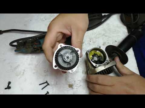 Видео: ремонт балгарки макита GA5030