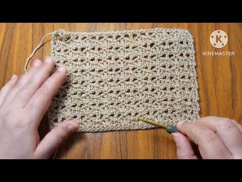 Видео: Как связать женскую шаль классическим узором крючком поэтапно для начинающих.