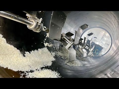 Видео: Невероятное производство корейского бибимбапа! Огромная фабрика замороженного бибимбапа