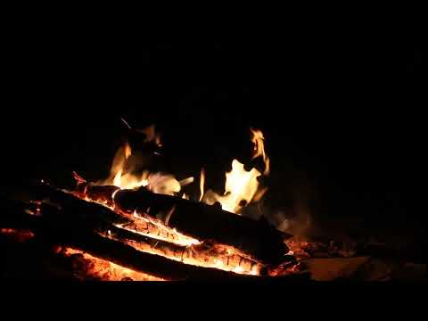 Видео: вечер на озере с костром/evening on the lake with a bonfire/RELAK