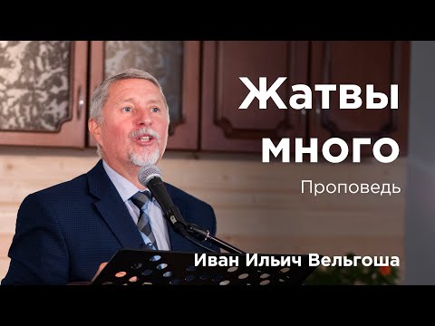 Видео: Жатвы много — проповедь Ивана Ильича Вельгоши