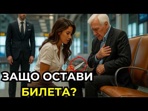 Видео: Жена пропусна полета за да помогне на възрастен мъж — без да знае и че той е шеф на авиокомпанията.