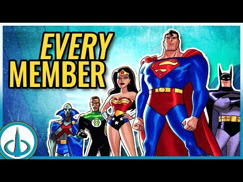 Видео: Лига Справедливости: ВСЕ УЧАСТНИКИ + Pokerap! (DCAU)