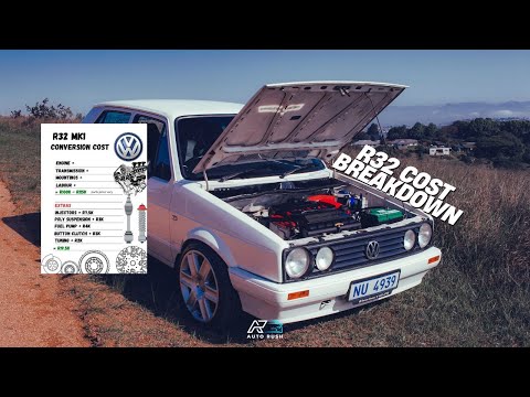 Видео: Разбивка стоимости переоборудования VW Golf Mk1 R32