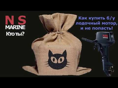 Видео: Покупка бу лодочного мотора, на примере NS Marine 9.8 .