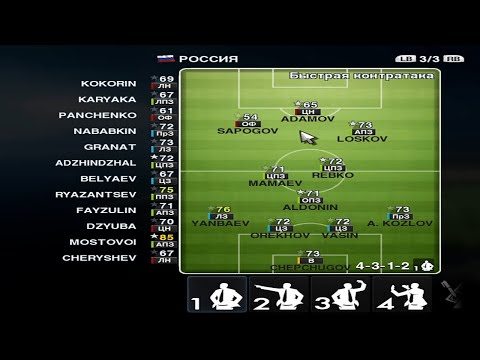 Видео: ЧМ за Альтернативную Сборную РОССИИ - PES 2013