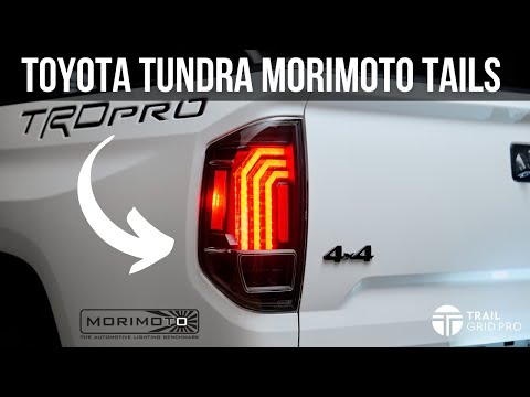 Видео: Установка светодиодных задних фонарей Morimoto XB в Toyota Tundra | Trail Grid Pro