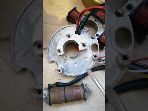 Видео: замена зажигания на снегоходе Polaris Widetrak 500 на зажигание от снегода Тайга 500