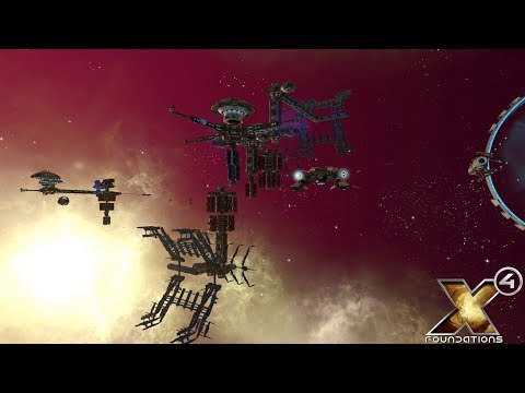 Видео: X4 Foundations Собираем чертежи с помощью ЭМП