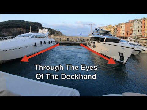 Видео: Обязанности матросов при отплытии на суперъяхте