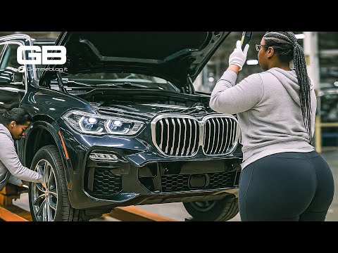Видео: 👉 Экскурсия по заводу BMW X7 🇺🇸 Пошаговый процесс производства внедорожника